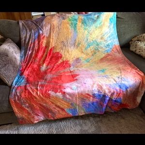 FreelyCreated™️ Fleece Throw Blanket - Original Artwork by Hannah - 50x60 inch
